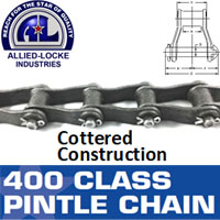 455 COTTERED PINTLE CHAIN